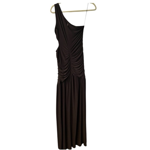 MISA Los Angeles Samsara One-Shoulder
Ruched Cutout Maxi Dress Size Small NWT - Picture 5 of 14